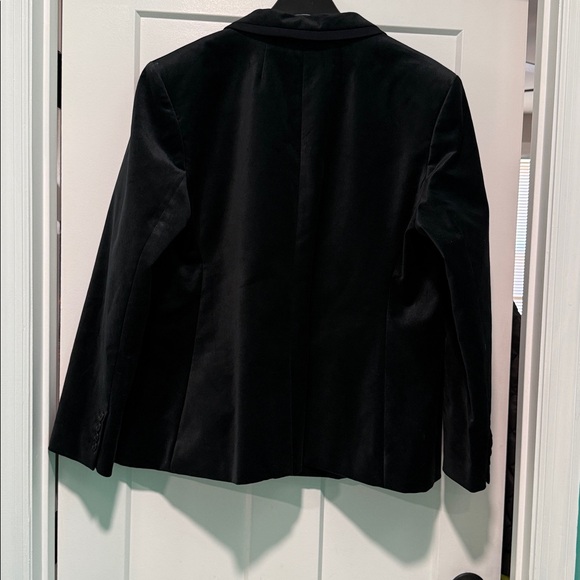 J. Crew Madelyn Blazer in Black Velvet - Picture 6 of 8